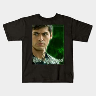 Shadowhunters - Alec Lightwood - Green Smoke Kids T-Shirt